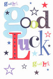 Emanating cheerful encouragement, this good luck card lifts the spirits with an exuberant mix of colours and typefaces-a Rush Green original that feels as invigorating as a walk through Raphael Park. Pastel blue letters, bold reds, mossy greens, and plum purples weave together on a fresh white background, their joyful clash echoing the energy of local festivities along Eastern Avenue. Stars of navy, lemon-lime, and lilac are scattered like wishes across the page, reminiscent of childhood dreams stretching out beneath the open sky. While the card's texture is supremely smooth, there's a sensual delight to the crisp weight in your hand, akin to the satisfaction of holding fresh, handpicked blooms arranged by a local florist. Meant for those pivotal moments-first days at the local college, auditions at a nearby theatre, or a courageous leap into a new job-this card channels the optimism and belief of friends and family throughout Rush Green. Every vibrant detail becomes a conduit for hope, echoing the gentle, steadfast encouragement found here, affirming that no matter the journey, you are surrounded by good wishes and luck from every corner of the community.